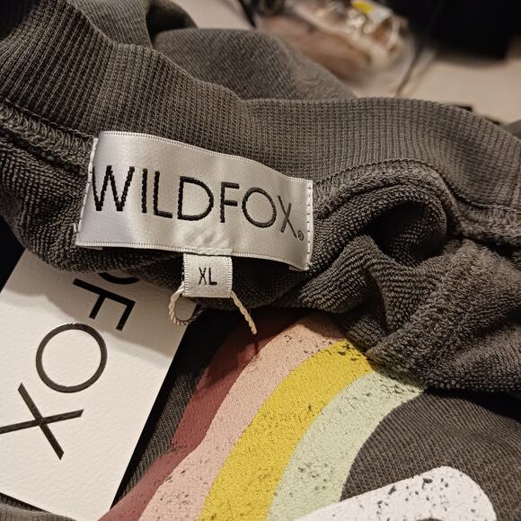Wildfox Easy Does It Sommers Sweatshirt NWT Size XL - Picture 8 of 12